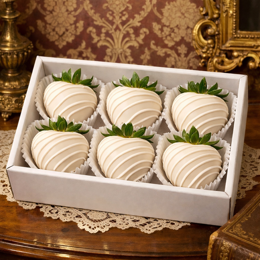 6 CHOCOLATE STRAWBERRY GIFT BOX