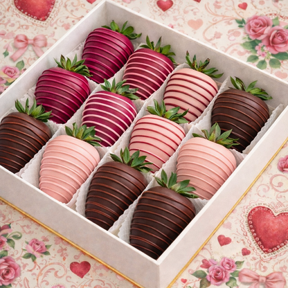 CUPID’S STRAWBERRIES LUXURY BOX