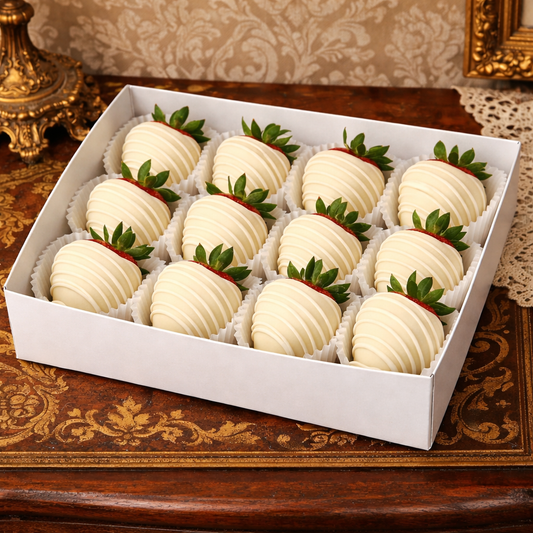 12 CHOCOLATE STRAWBERRY GIFT BOX