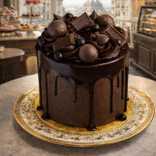 TRIPLE CHOCOLATE CAKE